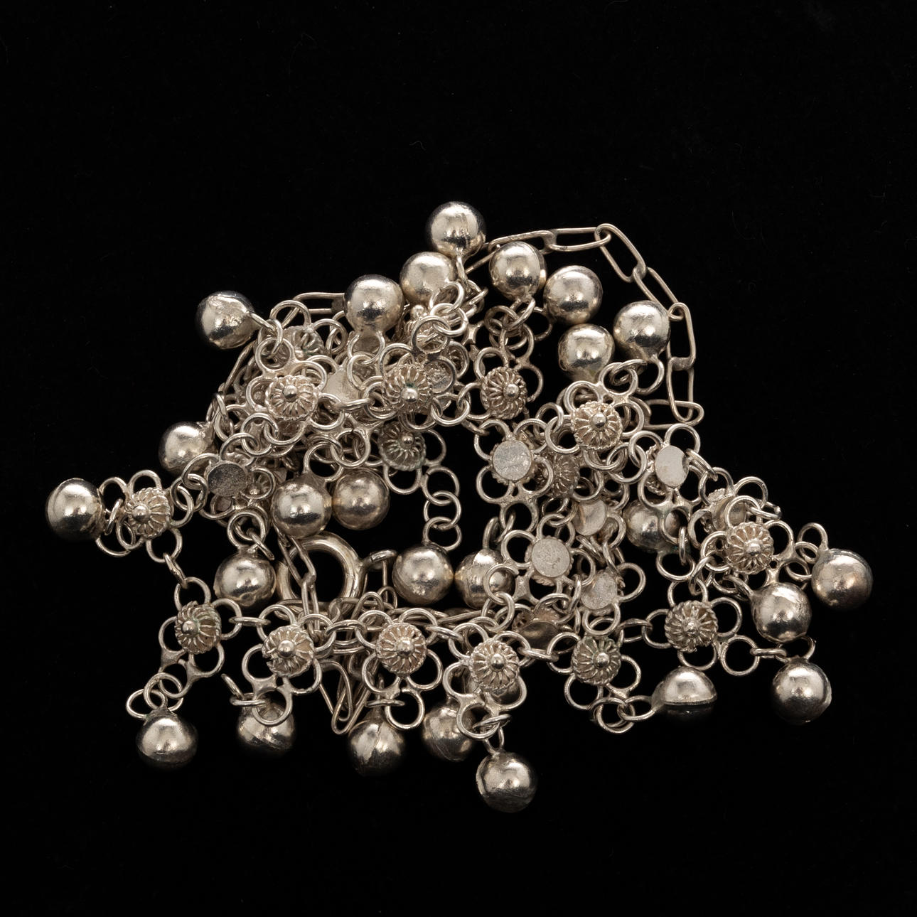 NECKLACE, Sterling silver, GFAB.