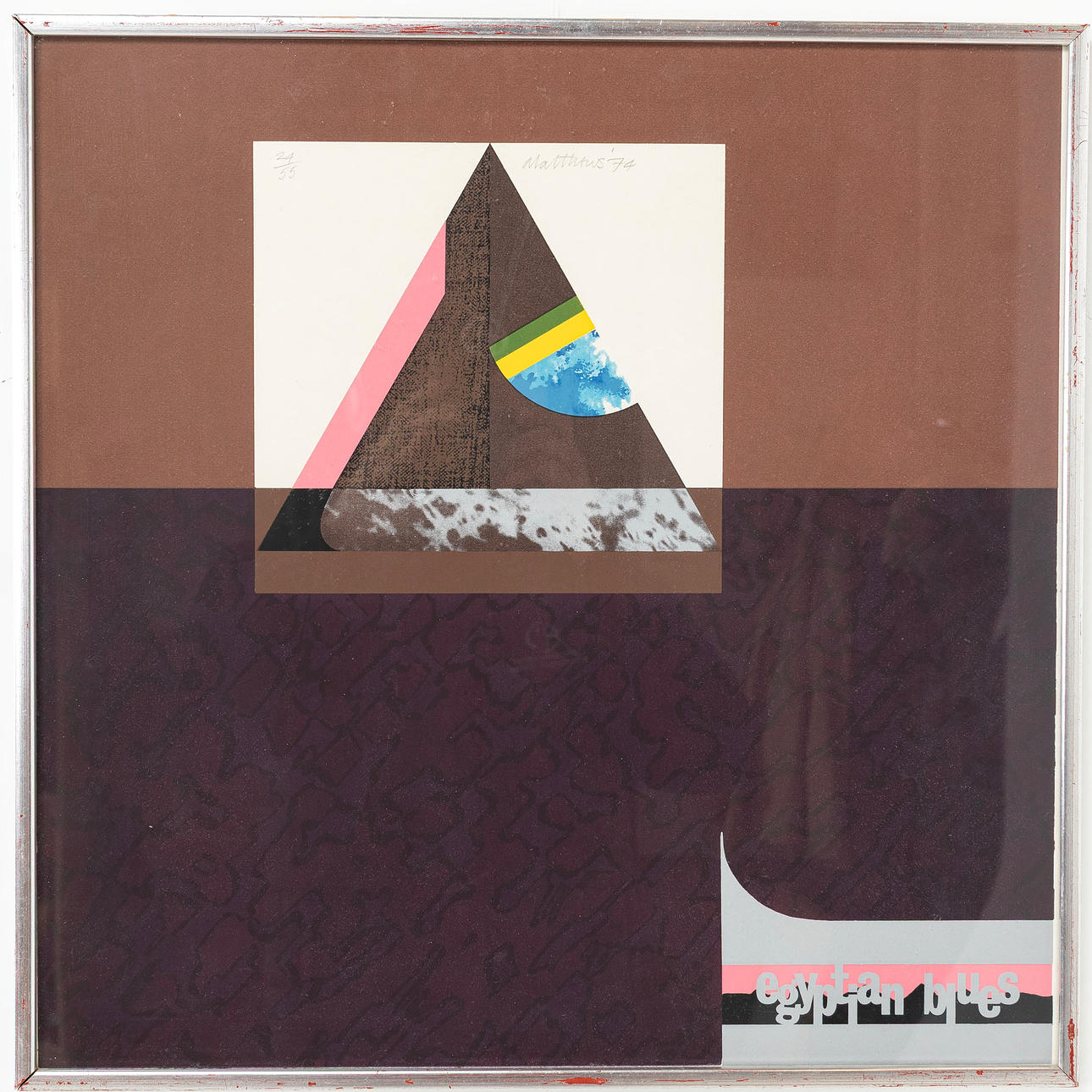 PETER MATTHEWS, Colour lithograph, signed and numbered 14/55.