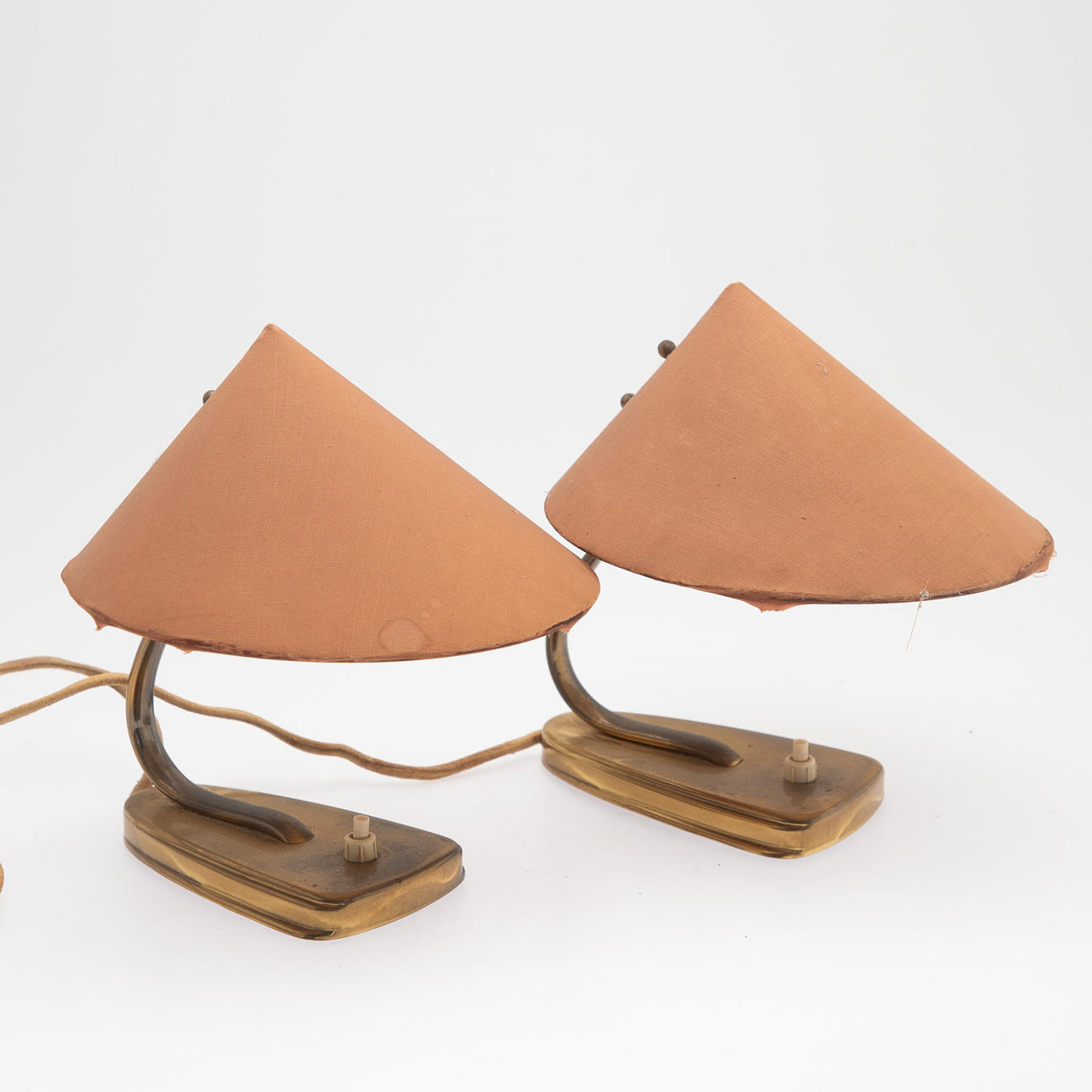 2 small table lamps, 1950s (2).