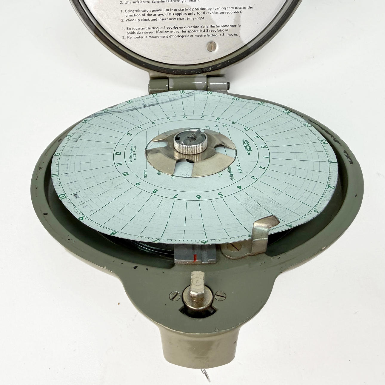 CLOCK, chart recorder, Kienzie, Germany.