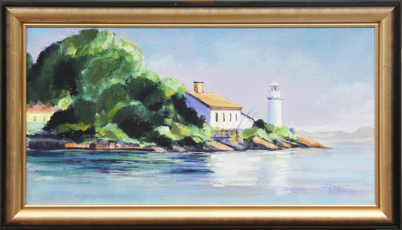 LARS FRANKE. OIL, on canvas, signed.