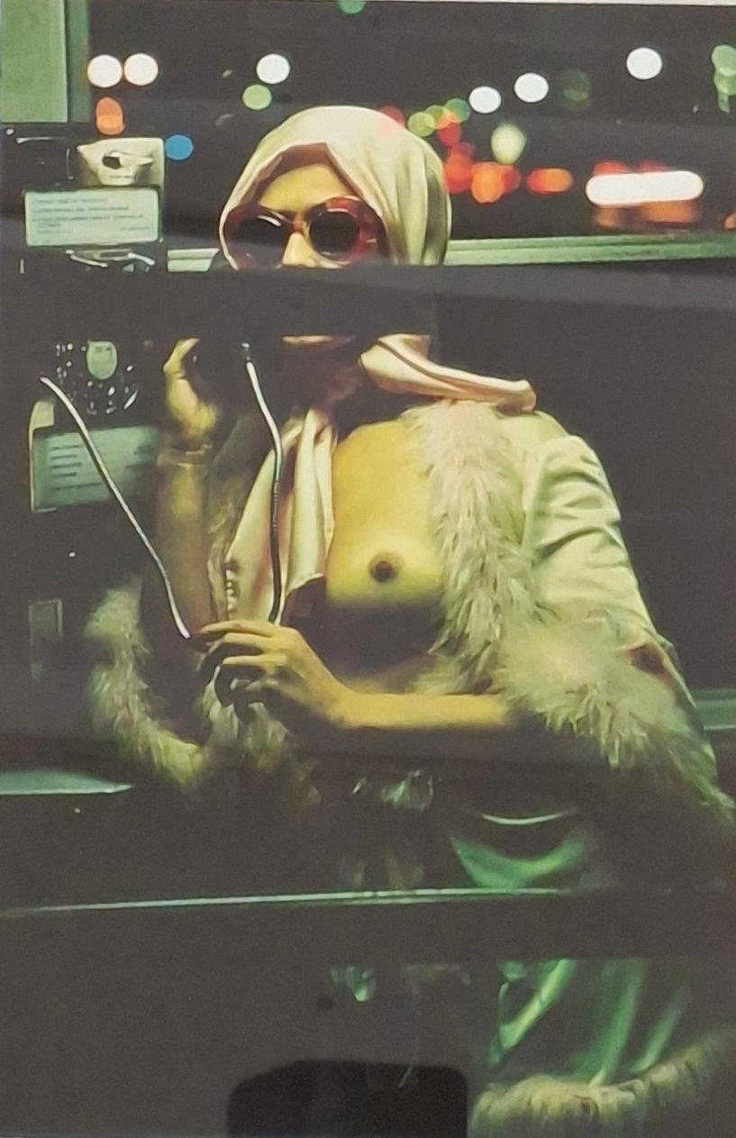 HELMUT NEWTON. EFTER. "Night Call". Offset.