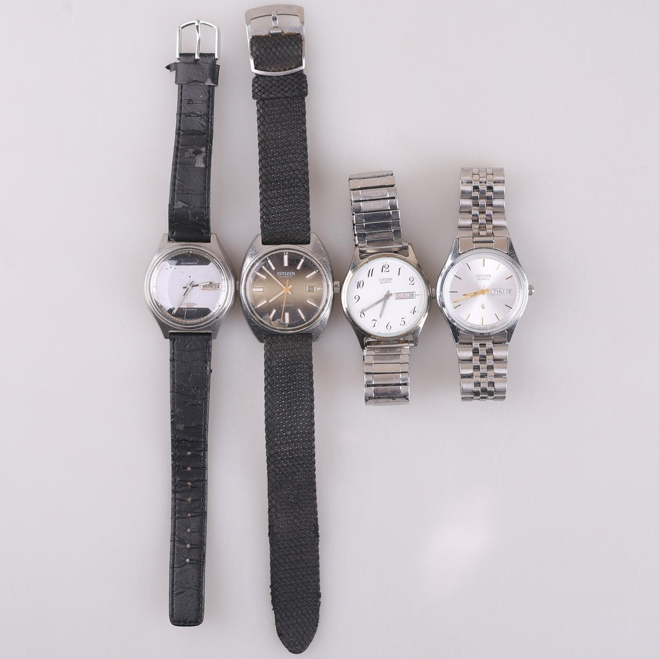 ARMBANDSUR, 4 stycken, Citizen.