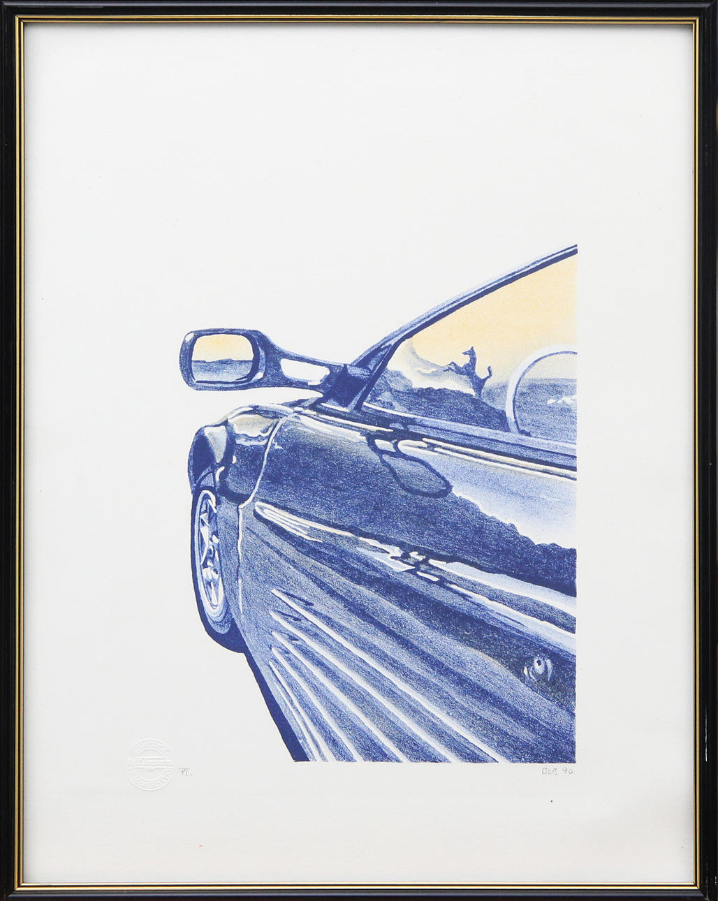 BOB MATSON. LITHOGRAPH, signed.