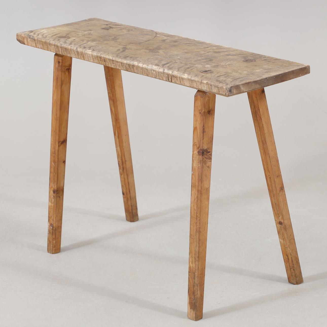 STOOL, folk art, early 20th century.