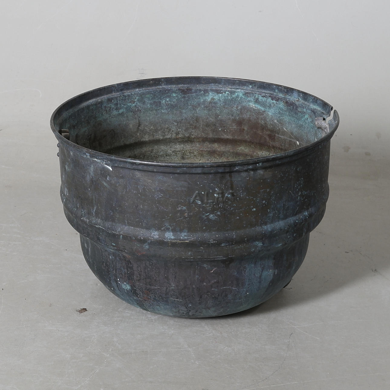 BALJA, med avrinning, koppar, 1900-tal.