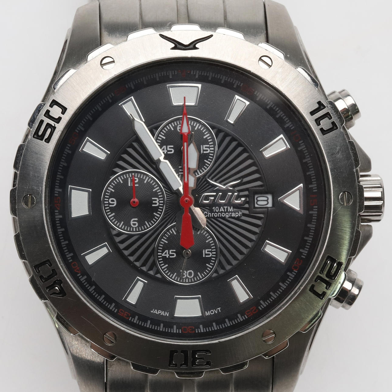 Herrarmbandsur, Gul Force, modell 5000, Chronograph, quartz.