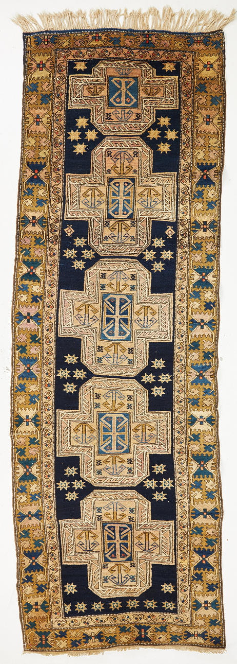 ORIENTAL CARPET. Northwest Persian, wool, trellis pattern.