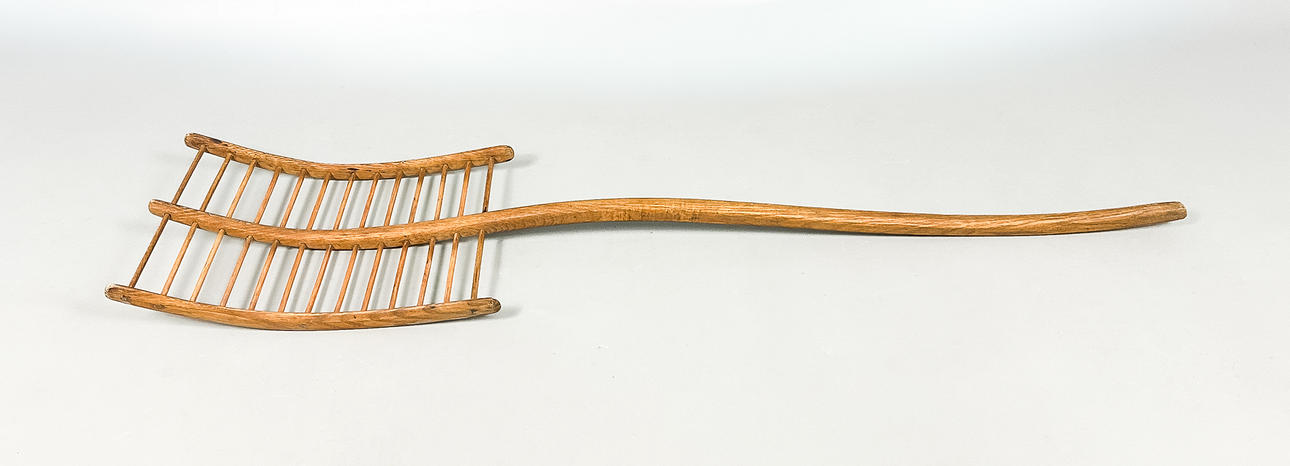 STIRRER, folk art, 19th century.