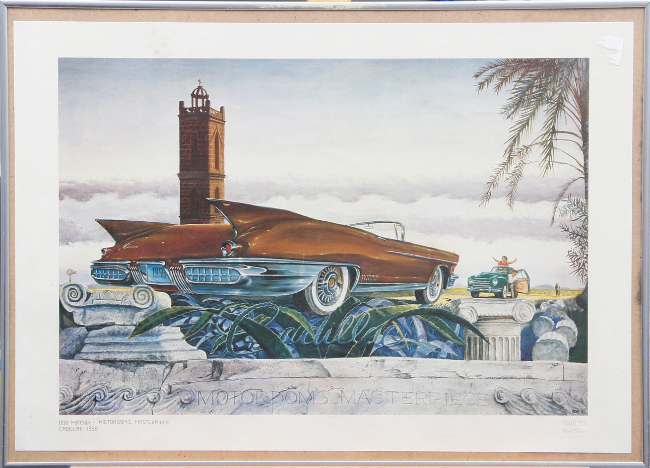 BOB MATSON. LITHOGRAPH, signed.