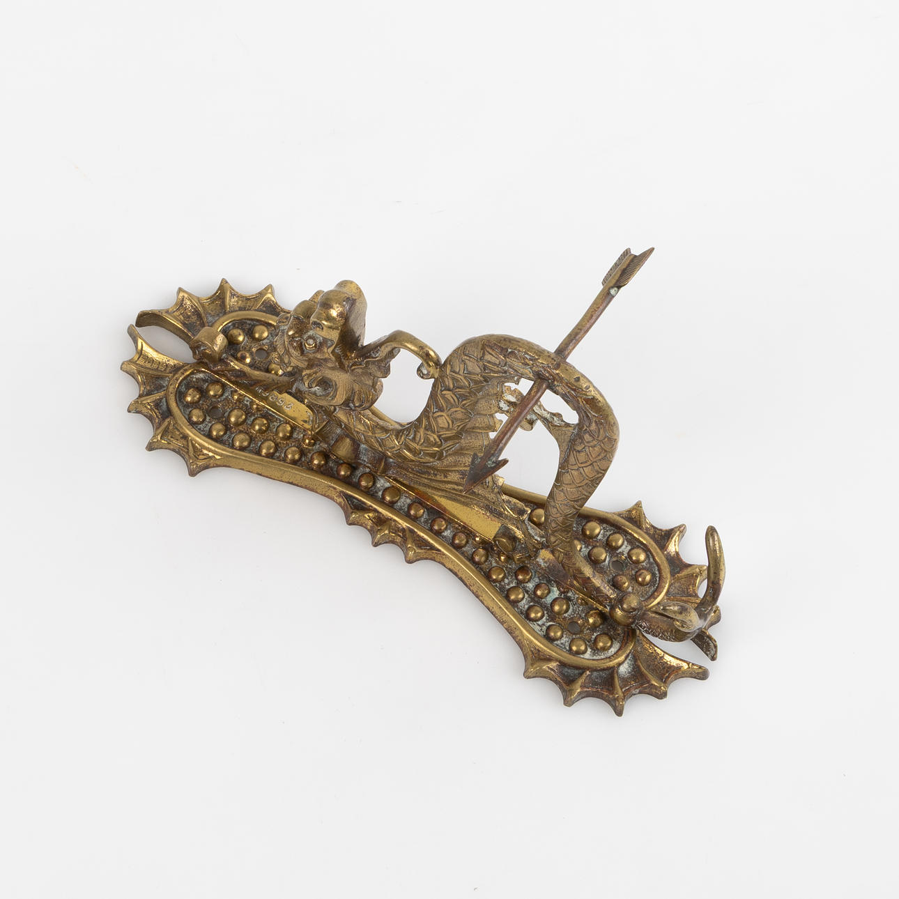 COAT HANGER, Neo-Gothic, mid-19th century.