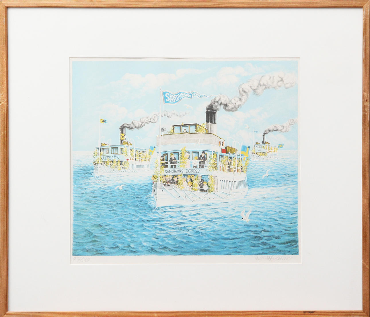 BENGT HÅGE HÄVERÖ. LITHOGRAPH, signed.