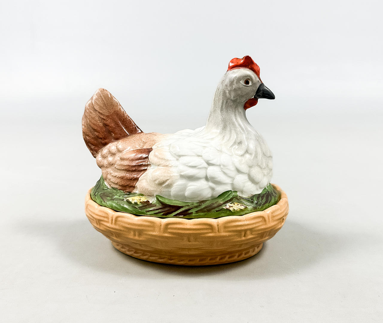 EGG HEN, porcelain, Rörstrand, 20th century.