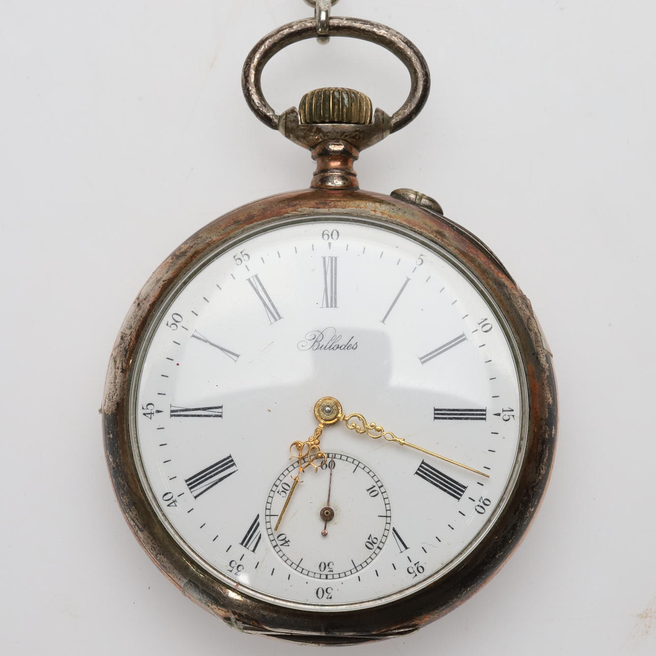 Pocket watch, Billodes, silver.