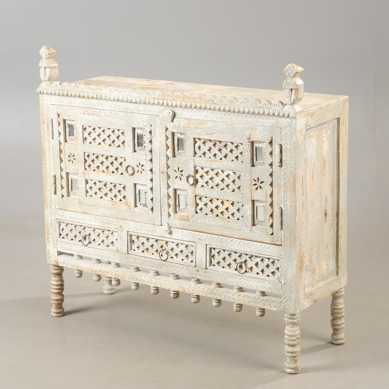 CABINET, painted, Asia.