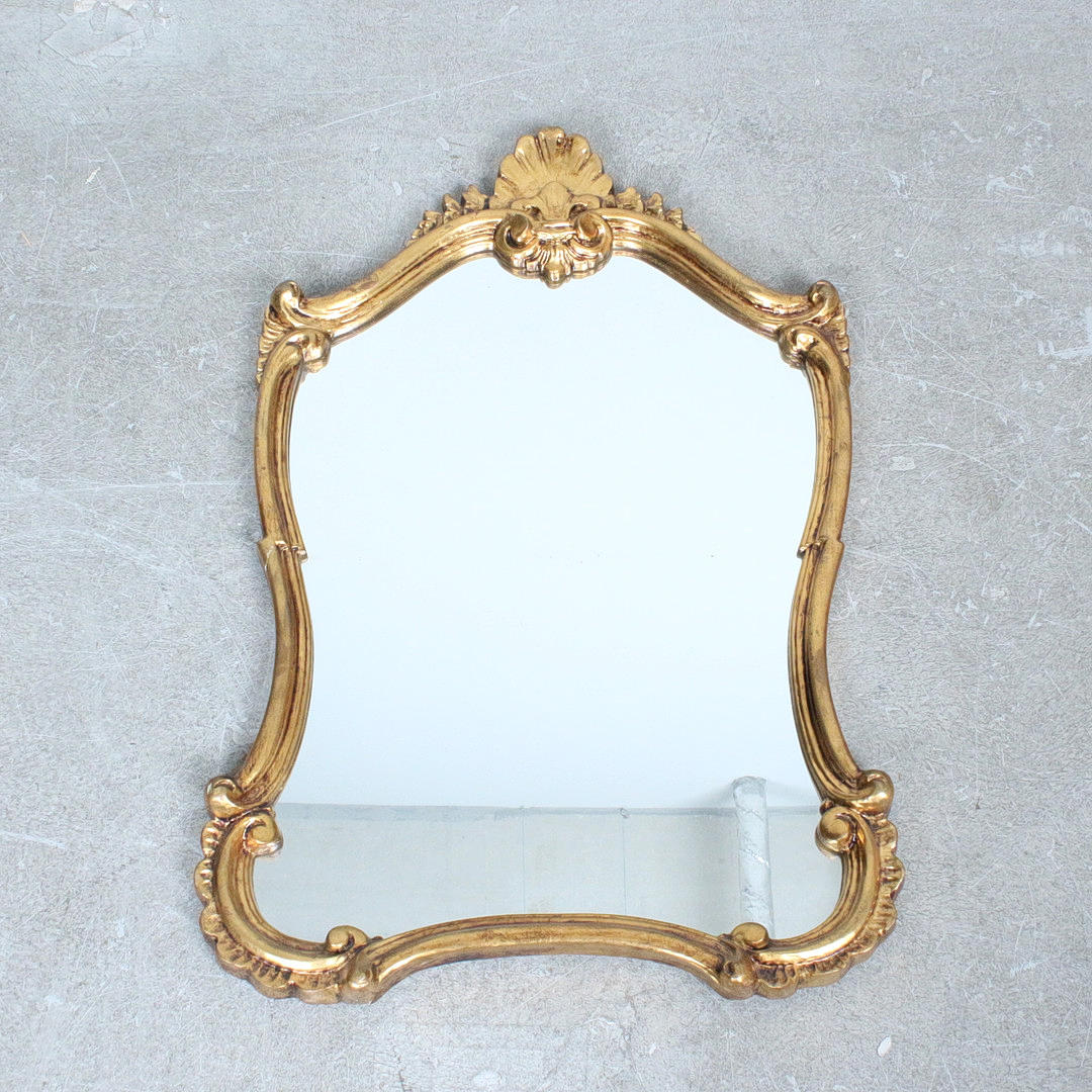 Wall mirror in Rococo style.