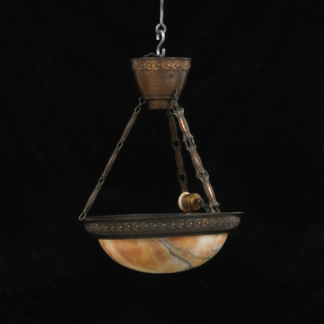 TAKLAMPA, jugend, tidigt 1900-tal.