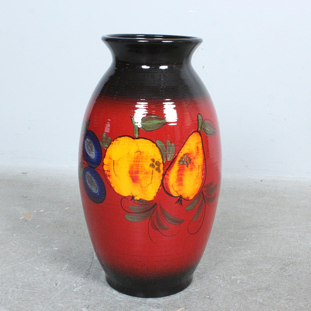 SCHEURICH. Floor vase, 1970s.