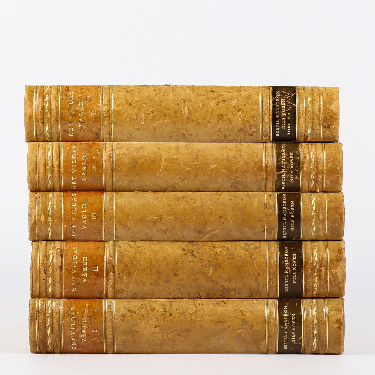 BÖCKER Det vildas Värld 1-5.