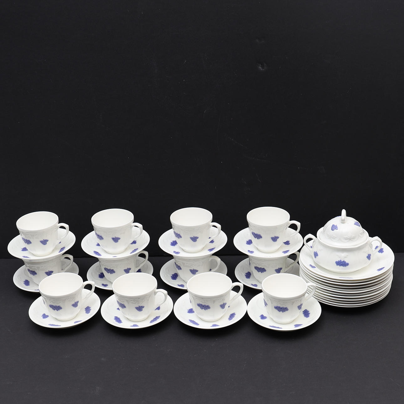 COFFEE SERVICE, "Blå blom" Gustavsberg/Rörstrand.