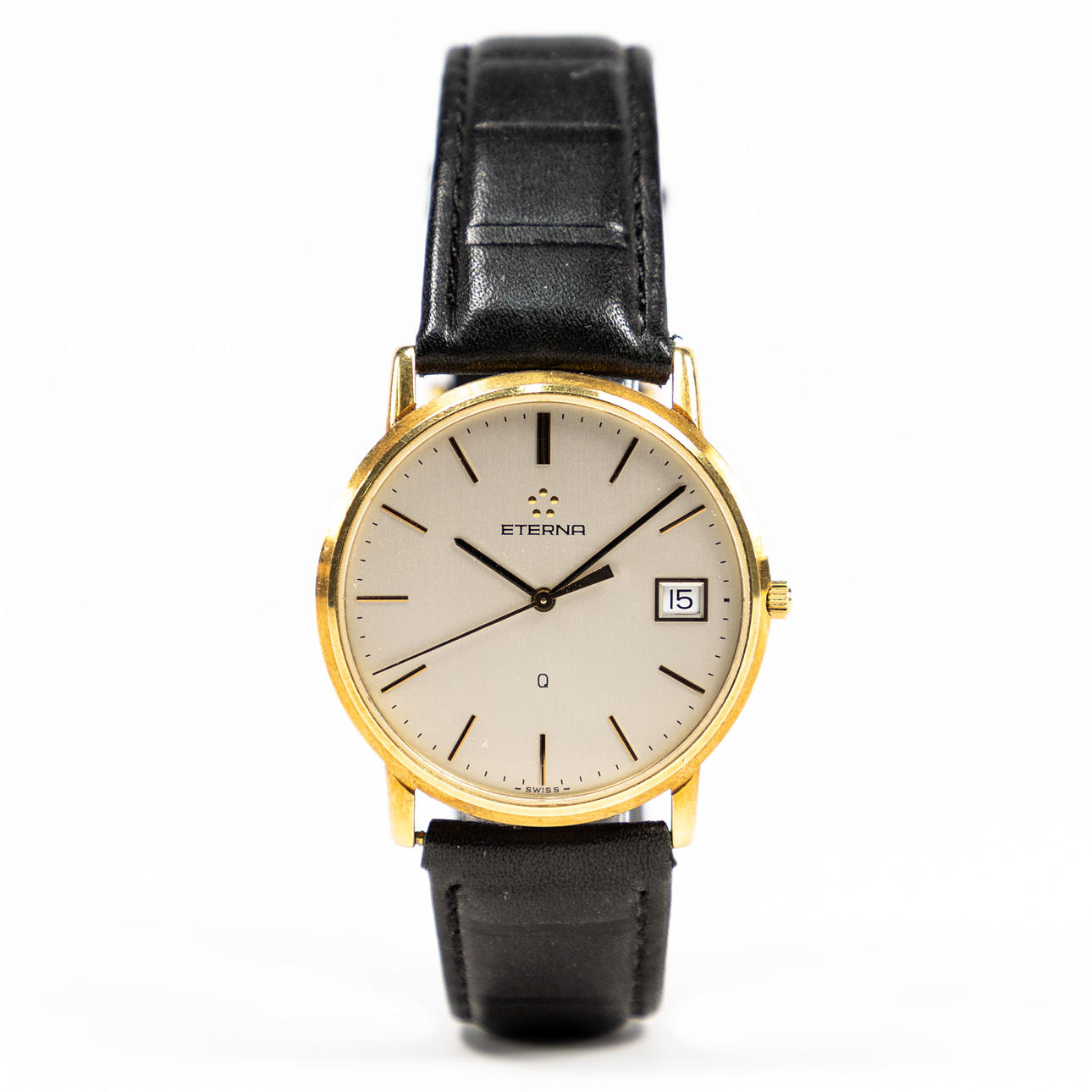 ETERNA. 34 mm, 18k guld.