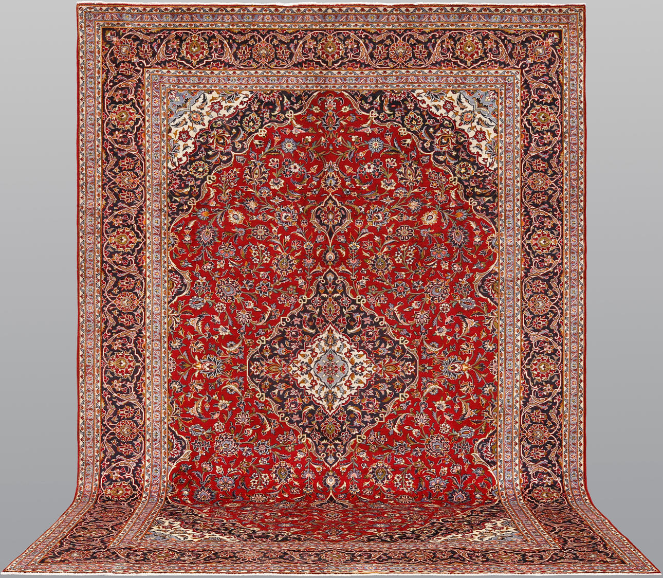 ORIENTAL CARPET. Keshan, 407 x 292 cm.
