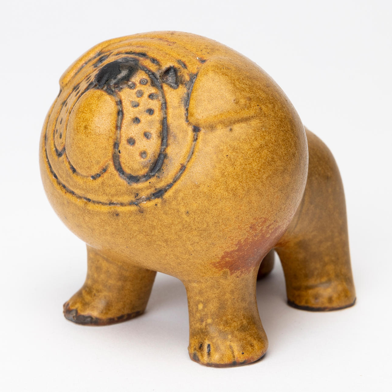 置物 Lisa Larson BULLDOG LISA LARSON. Figurine, stoneware, 