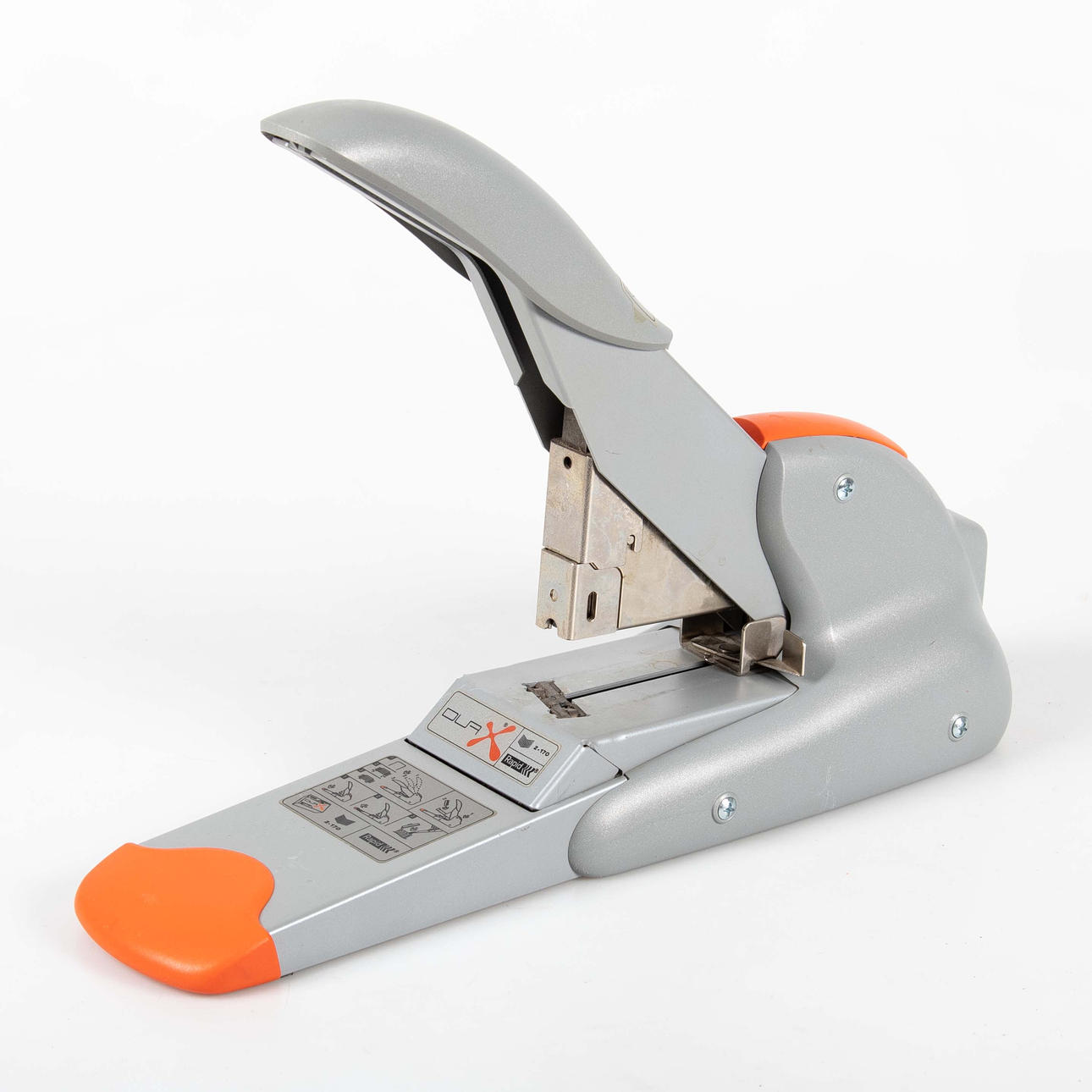 Stapler Rapid DUAX 170 sheets Silver/Orange Rapid.