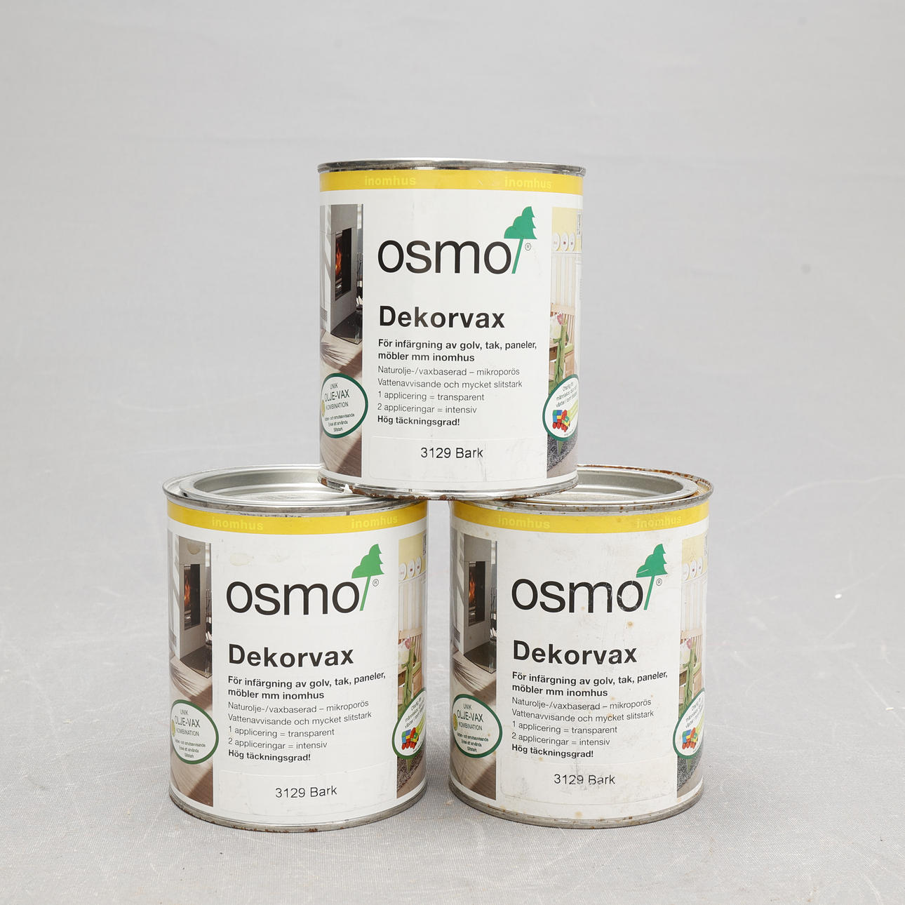 DECORATIVE WAX, Osmo, 3 cans.