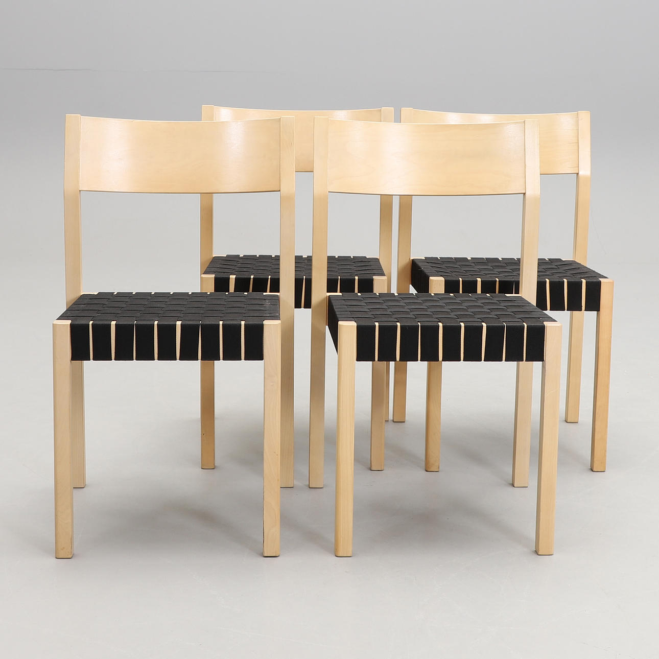 CHAIRS, 4 pcs, modern manufacture.