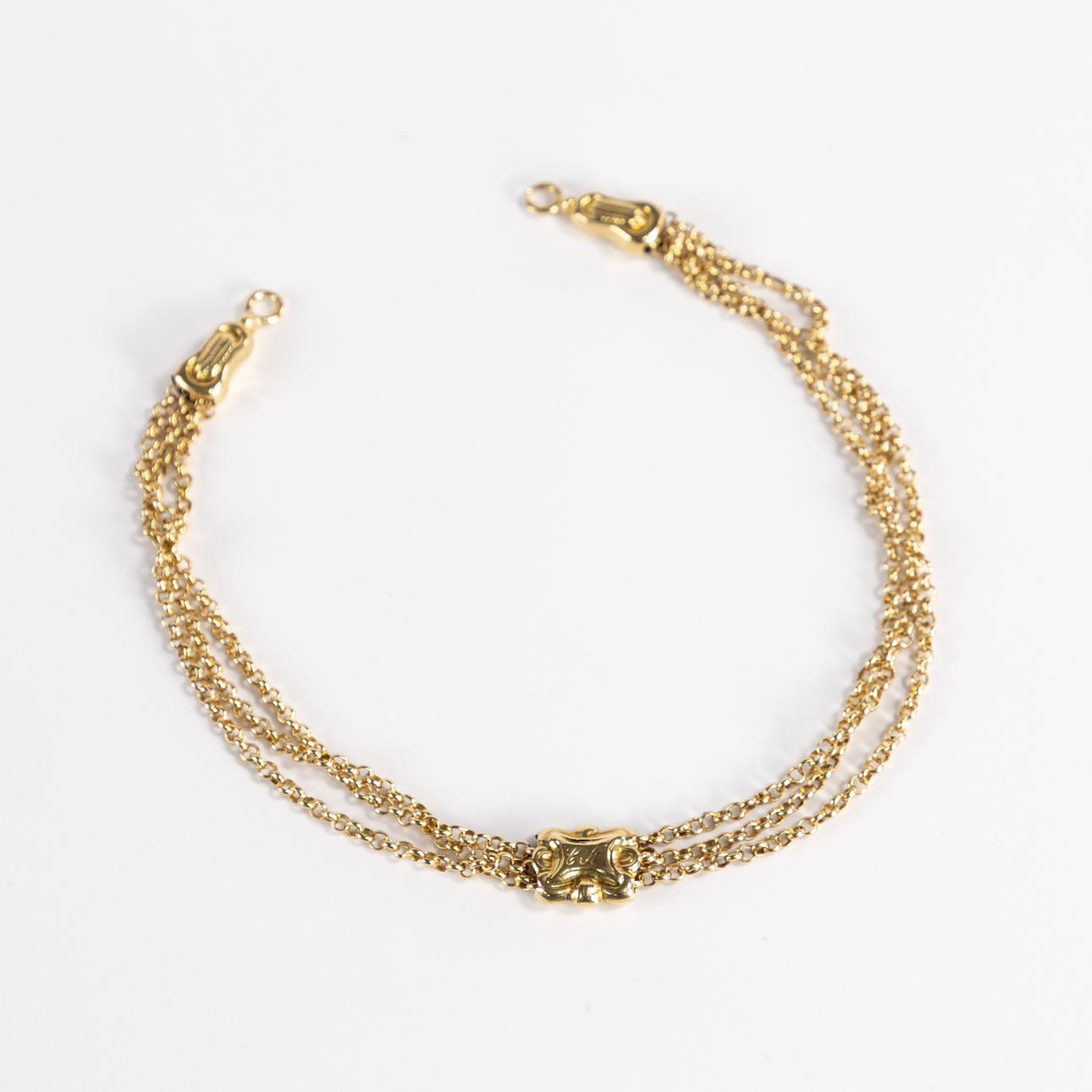 WATCH CHAIN, 18k gold.