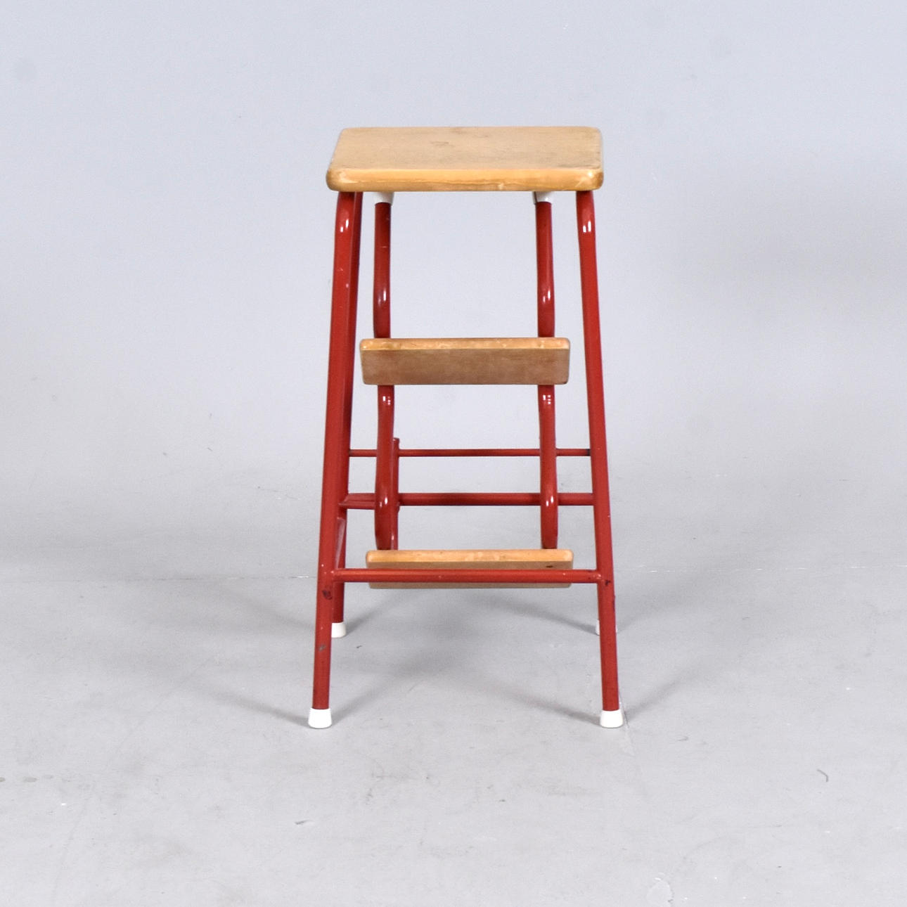 STEP STOOL, 20th century.