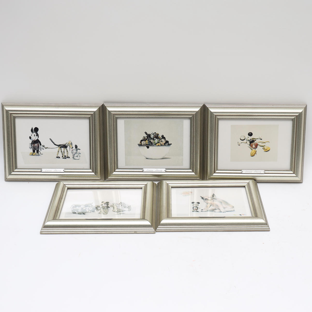 LASSE ÅBERG. Prints after, framed.