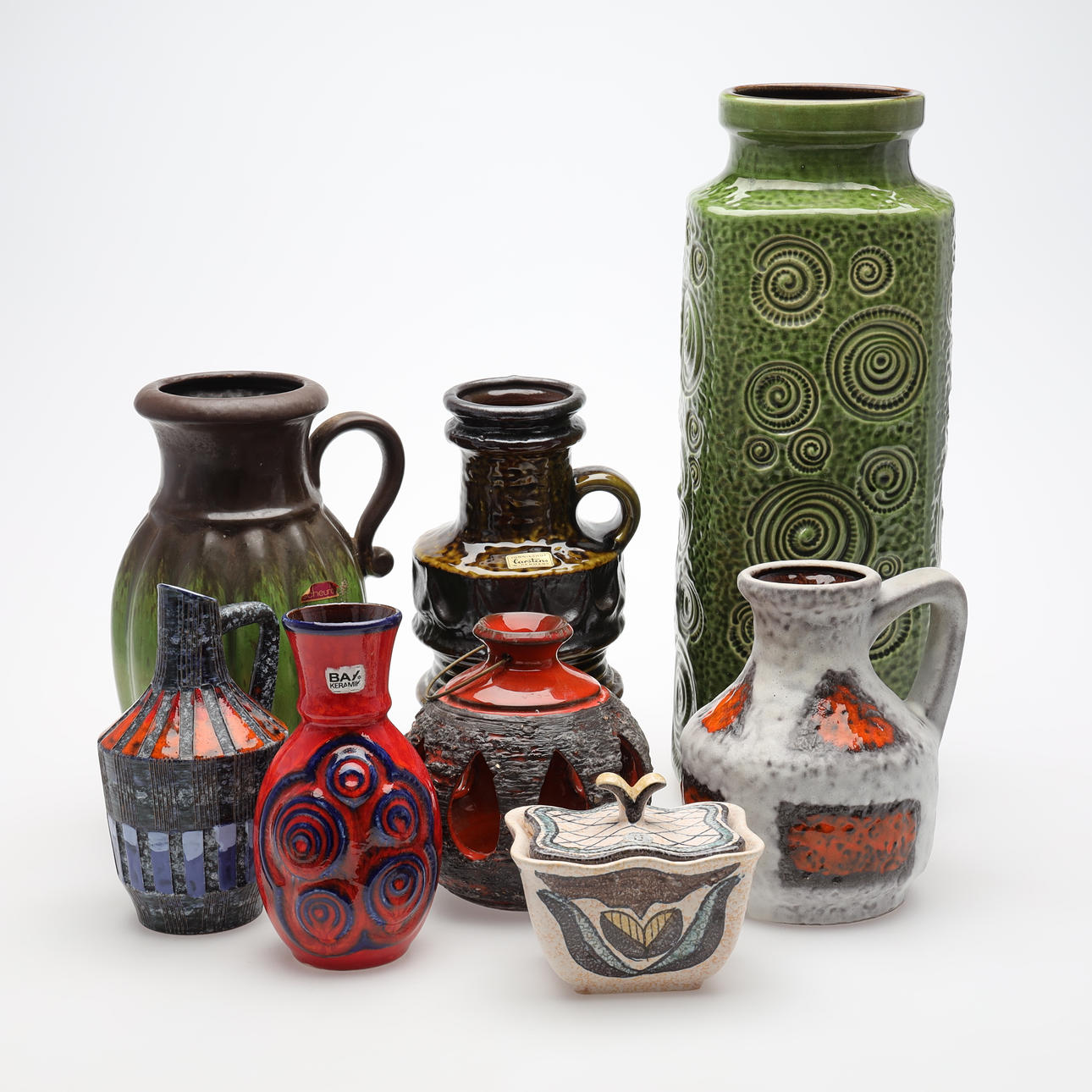 CERAMIC OBJECTS 8 pcs Germany.