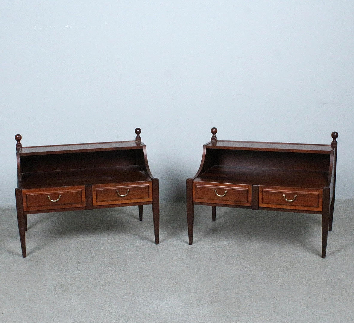 Pair of bedside tables / side tables.