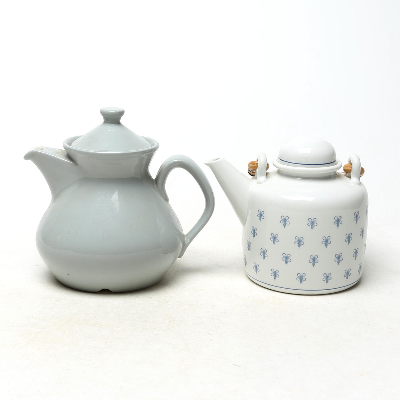 TEAPOTS, 2 pcs, porcelain, Rörstrand.