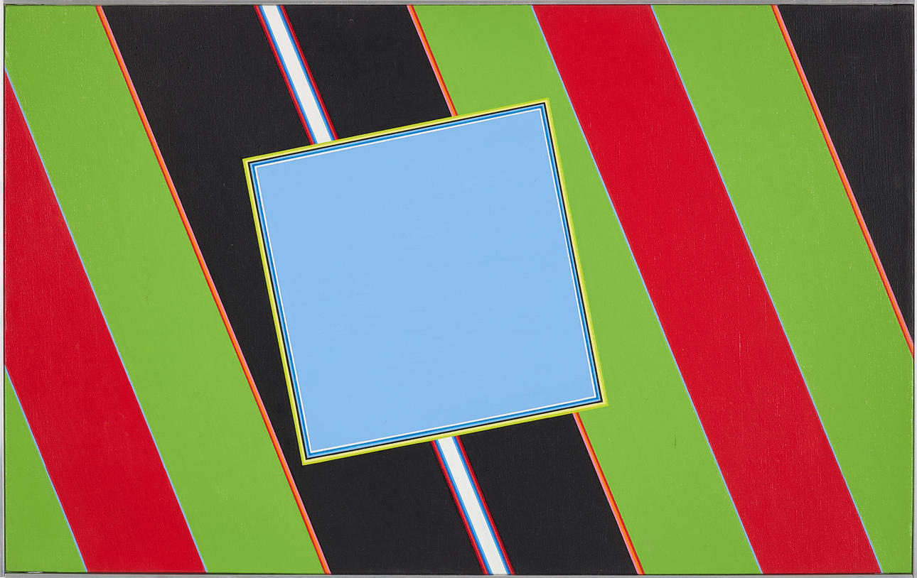 PETER FREUDENTHAL. Composition, oil on canvas, signed and dated 1978 a tergo.