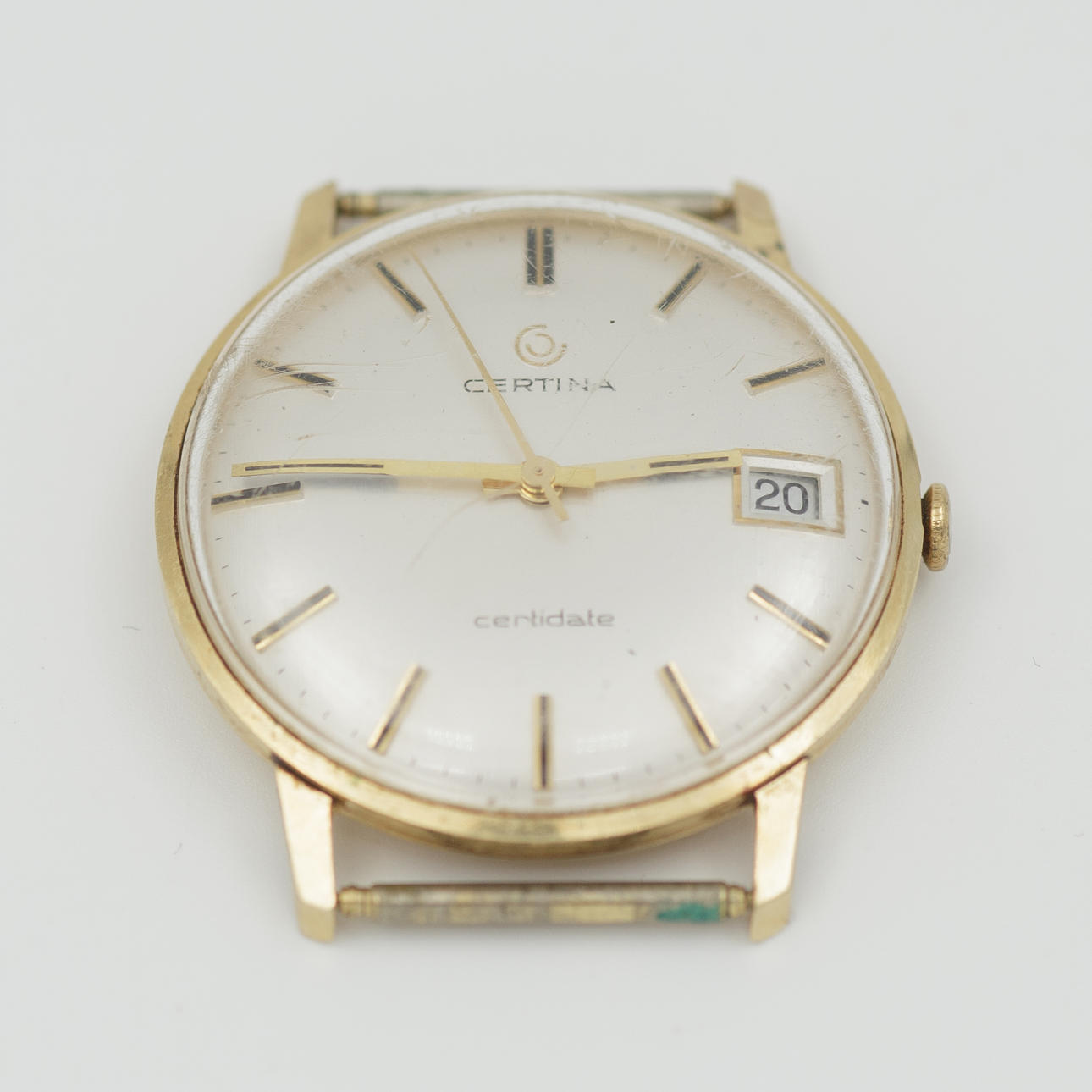 ARMBANDSUR, CERTINA CERTIDATE, 14K GULD, HERRKLOCKA.