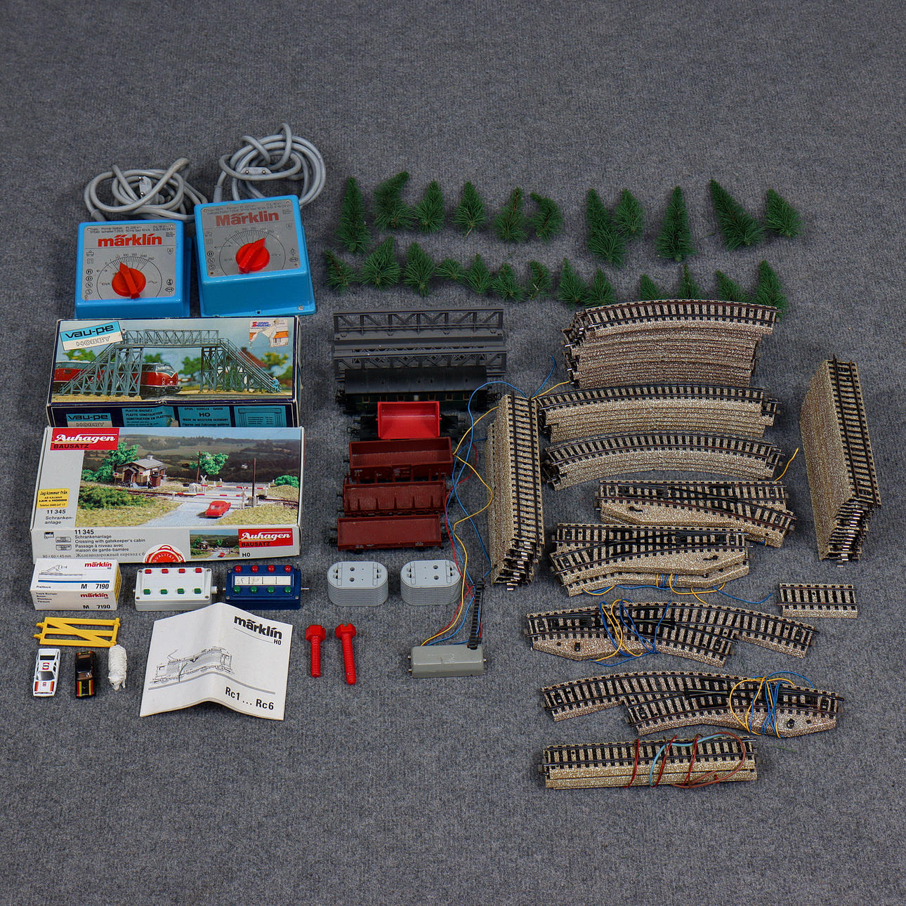 MÄRKLIN, RÄLS, VAGNAR MM.