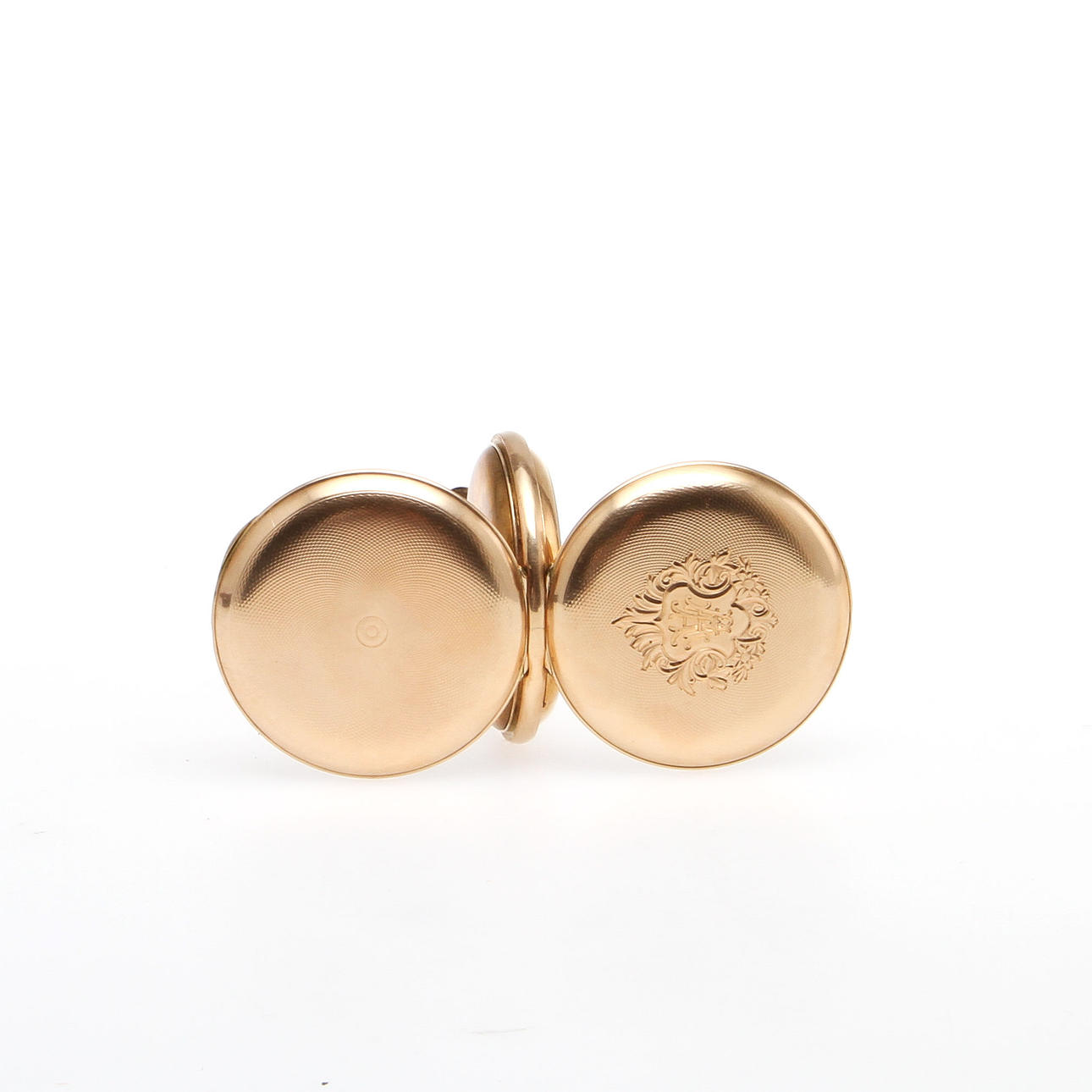 FICKUR, 14K rödguld. Vikt ca 85 g.