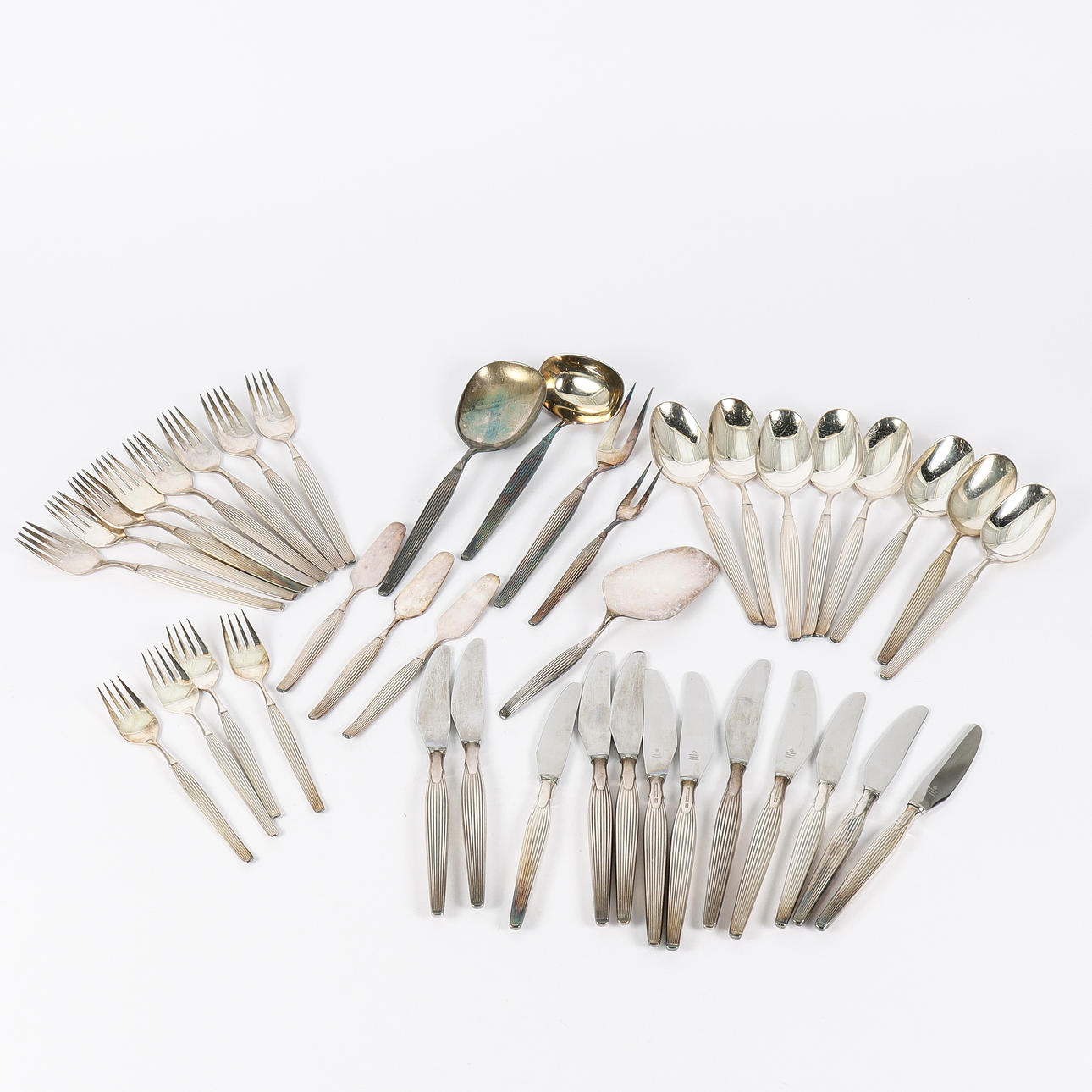 CUTLERY nickel silver, Frigast Denmark.