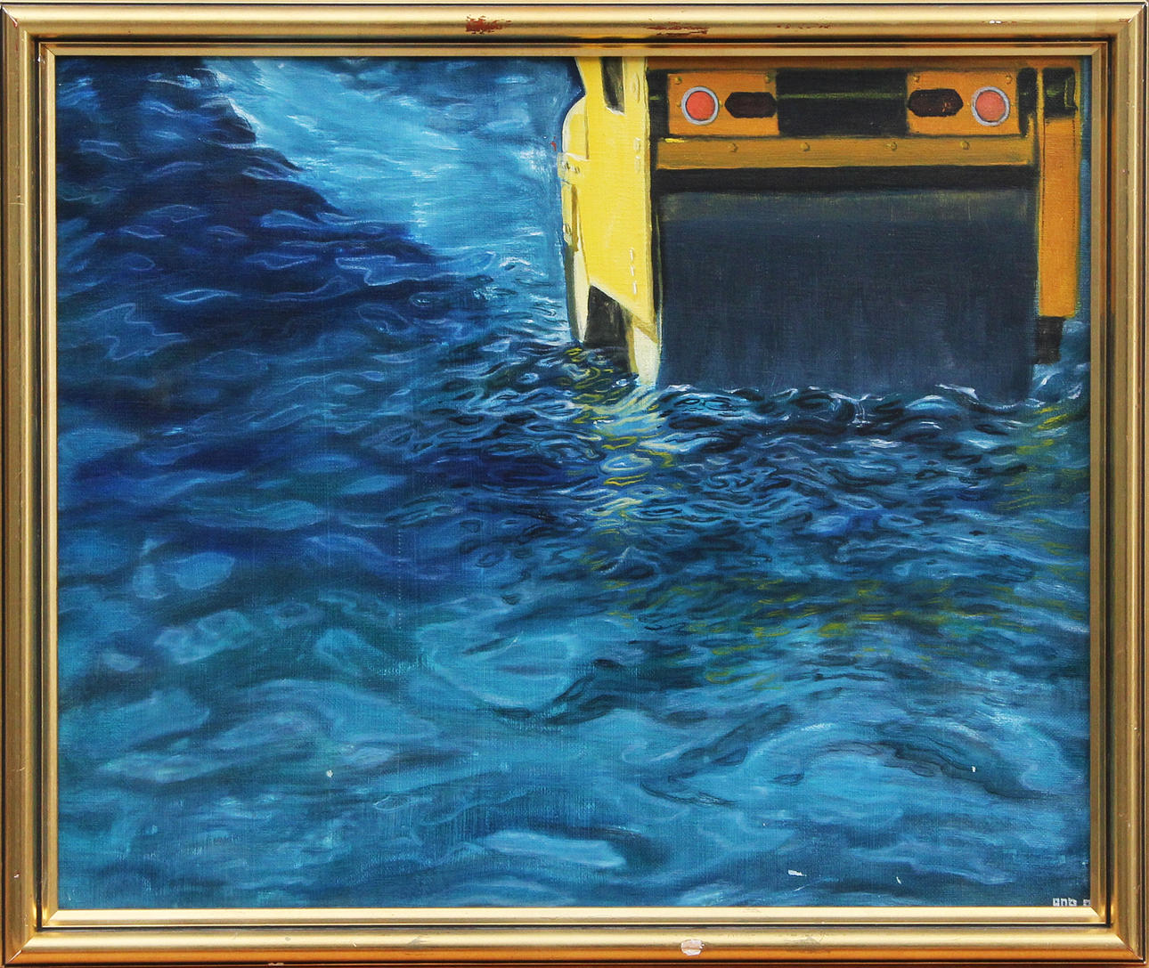 BOB MATSON. OIL, on canvas, signed.