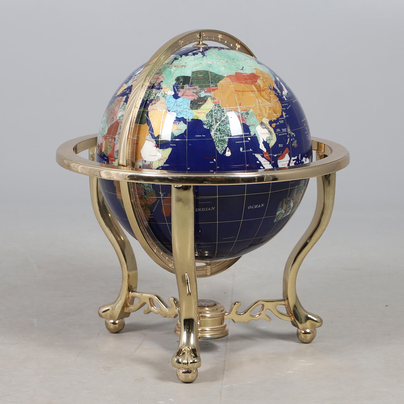 GEM SET TERRESTRIAL GLOBE.