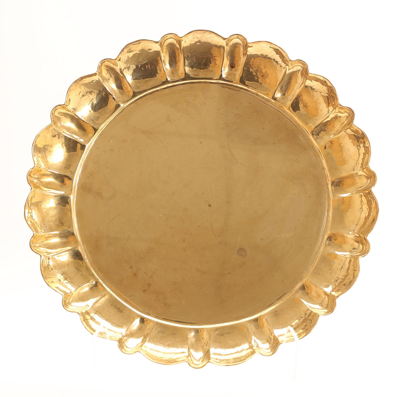 TRAY, brass, Lars Holmström, Arvika.