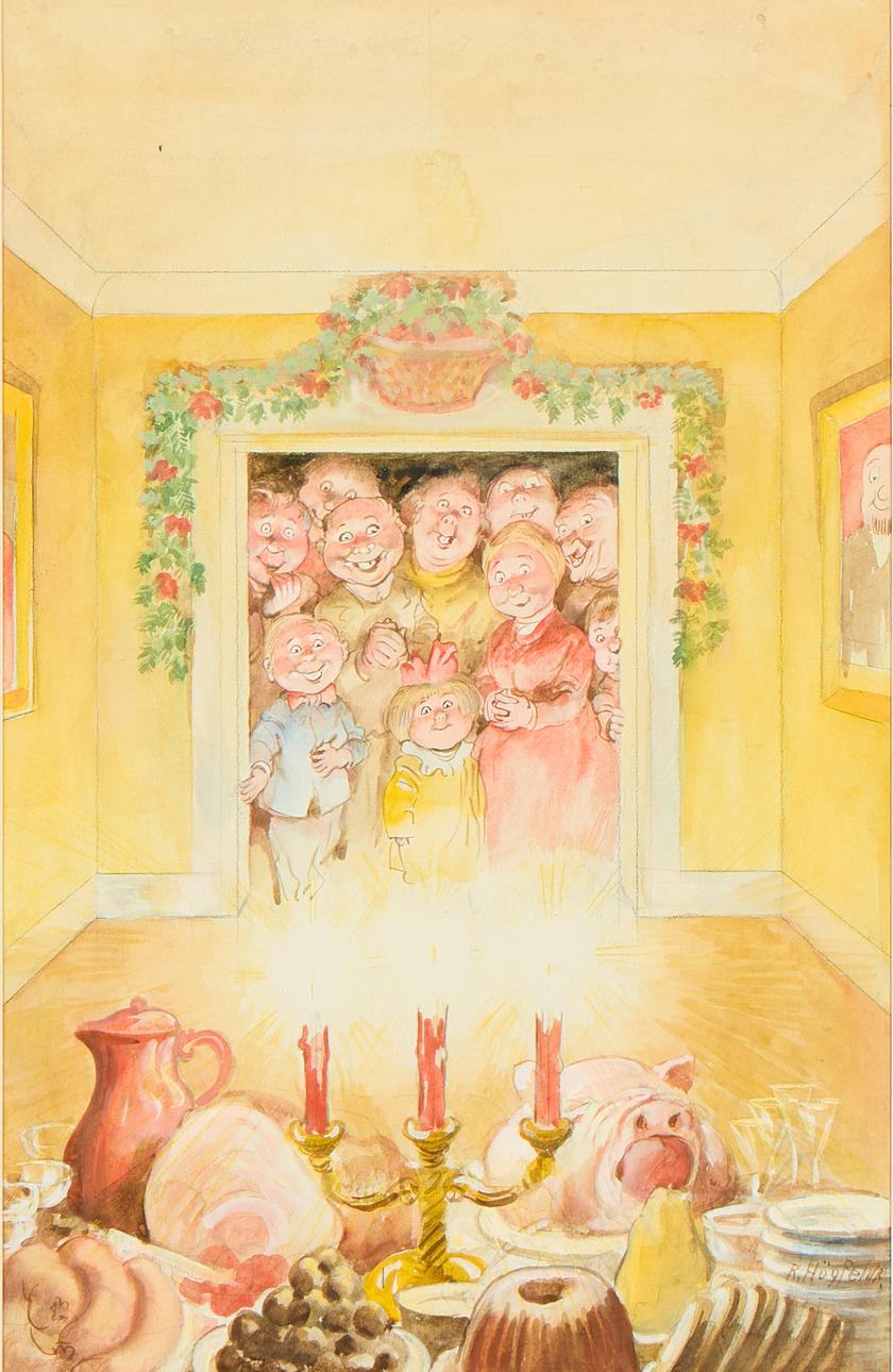 ROBERT HÖGFELDT. "Släktkalaset".