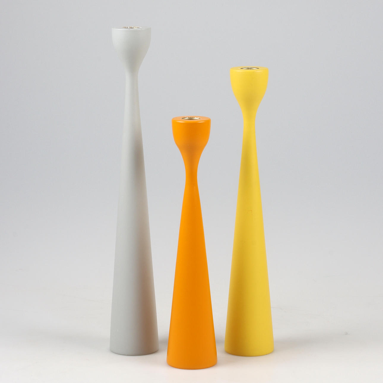 CANDLESTICKS, 3 pcs, "Rolf", Freemover, 21st century.