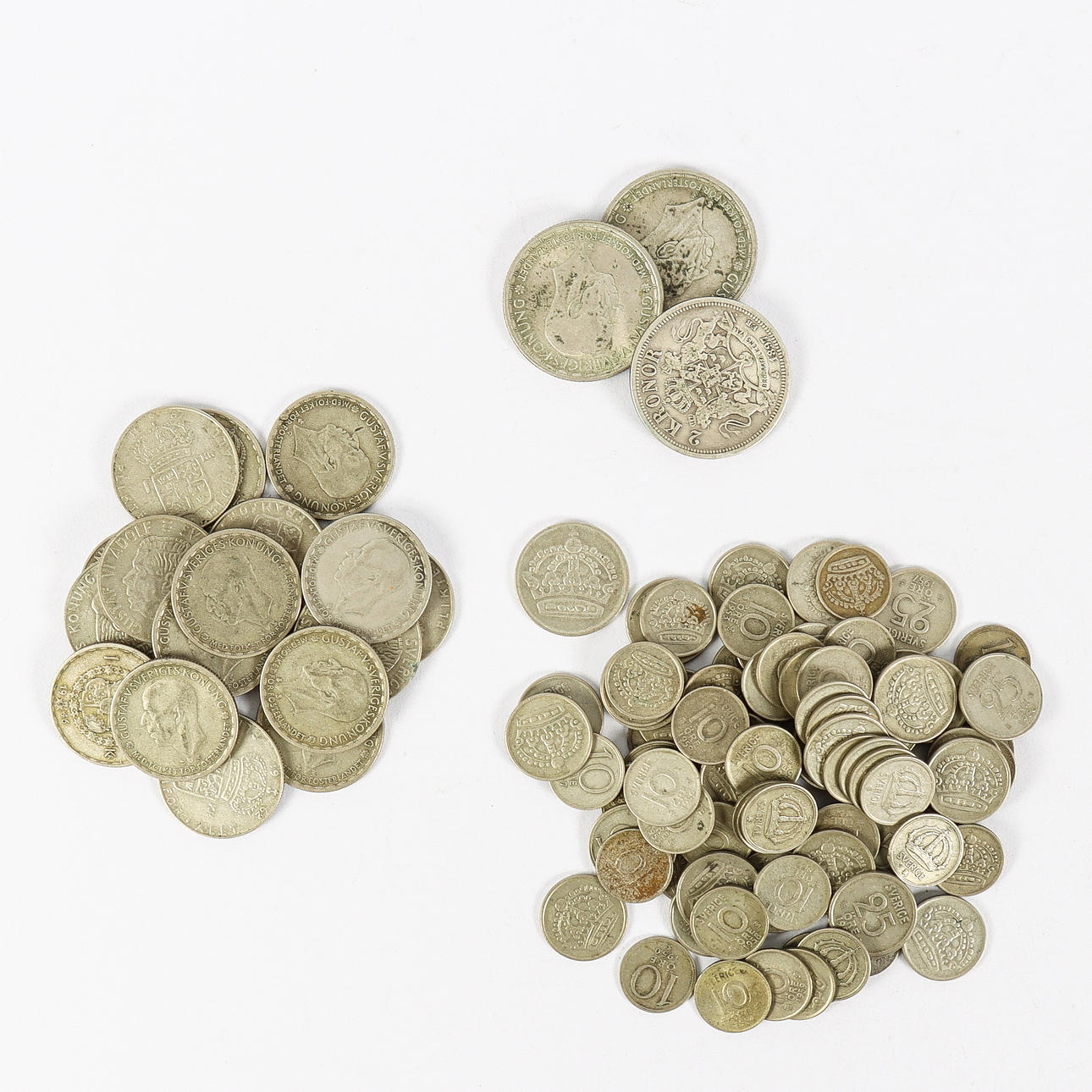 SILVER COINS Sweden.