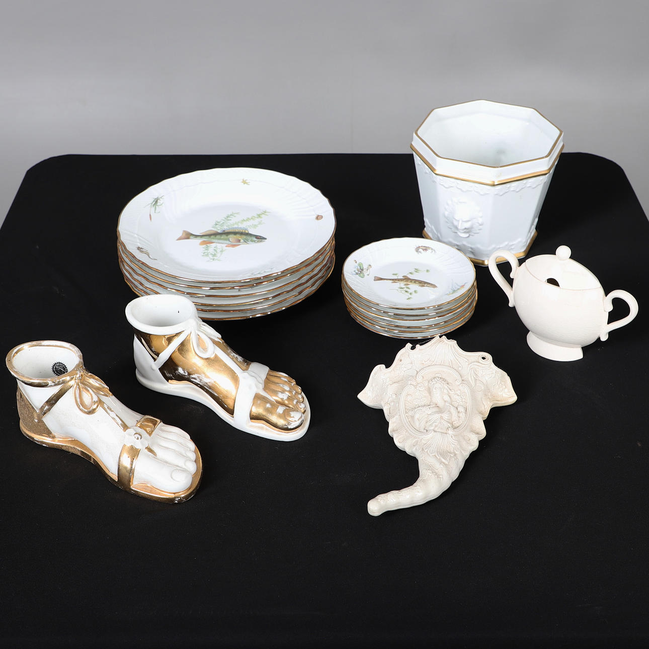 RICHARD GINORI PART DINNER SERVICE.