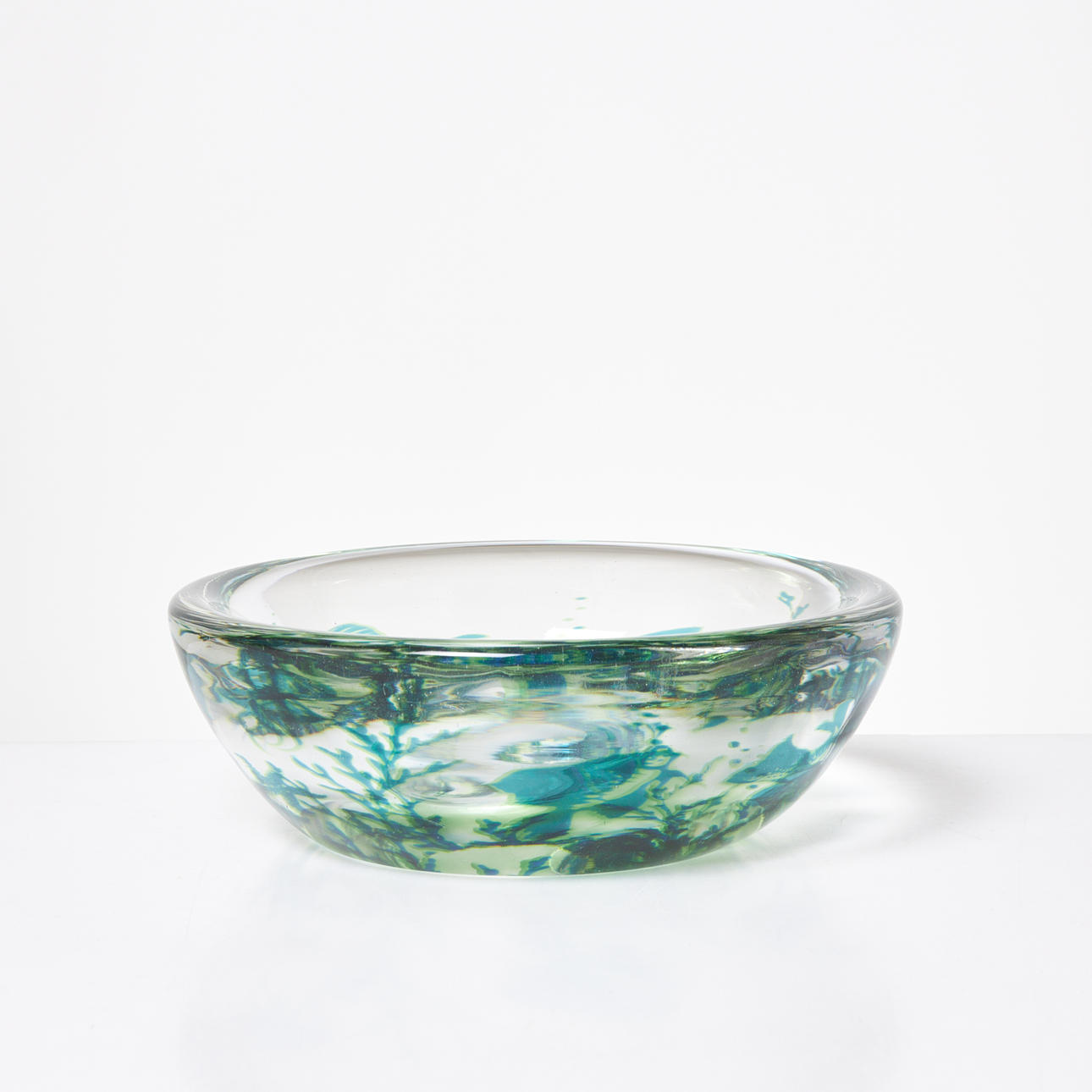 EDWARD HALD. Fiskgraal, Orrefors, signed underneath.