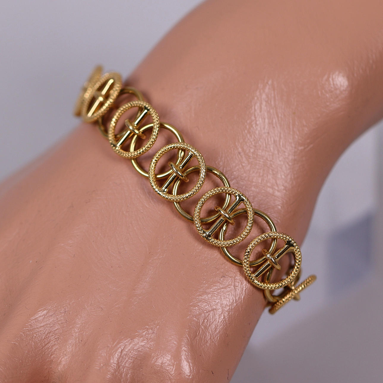 BRACELET, 18k gold, Italy.
